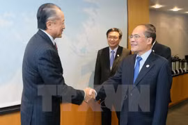 Nguyen Sinh Hung rencontre le président de la Banque mondiale 
