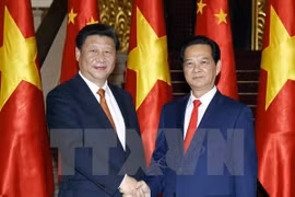 Entrevue Nguyen Tan Dung – Xi Jinping