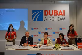 Dubai Airshow 2015 : Vietjet Air commande 30 Airbus A321
