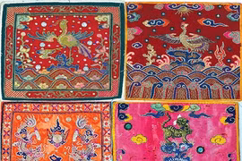 Carré mandarin, l’un des trésors de la dynastie des Nguyên