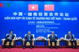 Le vice-PM Nguyen Xuan Phuc au forum de coopération économique et commerciale Vietnam-Chine