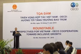 La coopération Vietnam-OECD s'oriente vers un développement inclusif