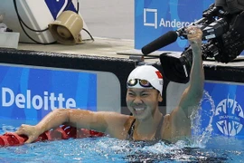 Trois médailles d'or pour Anh Vien aux Championnat d'Asie de natation par tranches d'âge 