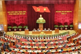 La 5e journée de travail du 12e Plénum du Comité central du PCV