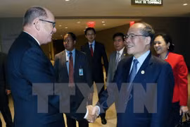 Activités du président de l'AN Nguyen Sinh Hung à l'ONU