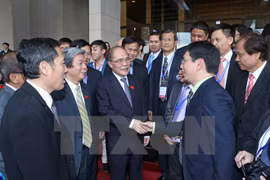 Le président de l'AN rencontre des journalistes de l'ASEAN