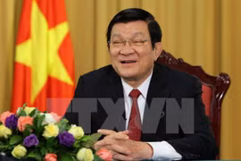 Truong Tan Sang : œuvrer ensemble pour l’essor du pays