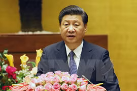 Le dirigeant chinois Xi Jinping s’exprime ​devant l’Assemblée nationale vietnamienne