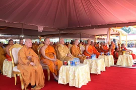 Dernier hommage du Vietnam à l’ancien président de l’Eglise bouddhique du Laos