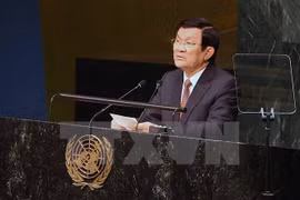 Le président Truong Tan Sang au Sommet de l’ONU sur le maintien de la paix