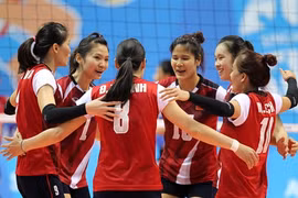 Le Vietnam reste au 35e rang mondial au volley-ball féminin