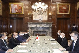 Le président vietnamien rencontre le président de la Chambre des conseillers du Japon