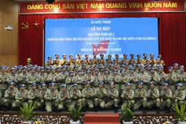 Le Vietnam lance sa deuxième équipe du génie pour le maintien de la paix 
