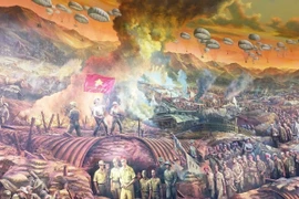 La bataille de Diên Biên Phu se raconte en peinture panoramique