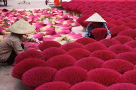À Hanoi, la couleur de l’encens de Quảng Phú Cầu
