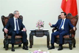 Le vice-PM Tran Hong Ha reçoit le gouverneur de l'oblast de Kalouga