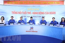 Forum « Voix des jeunes - Actions de l'Union de la Jeunesse communiste Hô Chi Minh »