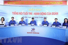 Forum « Voix des jeunes - Actions de l'Union de la Jeunesse communiste Hô Chi Minh »