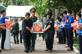 Rapatriement des restes des soldats volontaires vietnamiens tombés au Cambodge