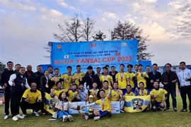 Tournoi de football de la communauté des Vietnamiens dans la région japonaise du Kansai