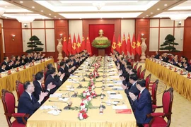 Entretien Nguyen Phu Trong - Xi Jinping