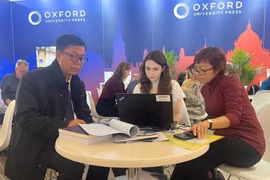 La maison d'édition politique nationale Su That (Vérité) à la Foire du livre de Francfort 2023