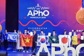 Huit élèves vietnamiens primés aux Olympiades de physique Asie-Pacifique