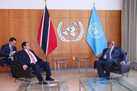 Le PM Pham Minh Chinh rencontre le président de la 78e session de l’AG de l'ONU