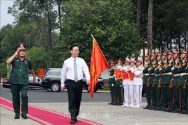 Le président travaille avec le commandement de la Région militaire 9