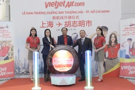 Vietjet inaugure la ligne directe Ho Chi Minh-Ville-Shanghai