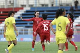 SEA Games 32 : belle performance de la sélection de football féminine du Vietnam
