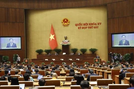 La 15e Assemblée nationale adopte la résolution de la 6e session