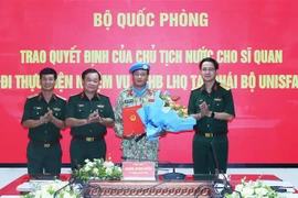 Maintien de la paix : un autre officier vietnamien en mission à Abyei