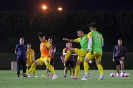 Football: l’équipe U23 Vietnam s'entraîne activement pour la Doha Cup 2023