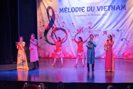 Spectacles "Mélodie du Vietnam" au Maroc