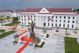 Inauguration de l'Académie politique de la Police lao à Vientiane