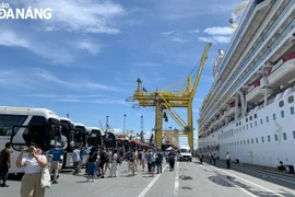 Plus de 1.700 touristes internationaux arrivent à Da Nang par voie maritime