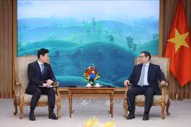 Le PM reçoit le ministre japonais de l'Economie, du Commerce et de l'Industrie