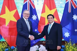 Les PM vietnamien et australien assistent à la signature d'accords de coopération