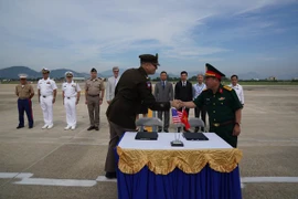 Rapatriement des restes d'un soldat américain porté disparu pendant la guerre du Vietnam
