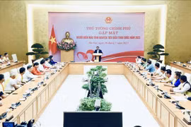 Le PM rencontre 100 donneurs de sang volontaires exemplaires du pays