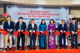 Inauguration du projet de rénovation de la Bibliothèque de Hanoï