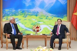 Le PM Pham Minh Chinh reçoit le ministre cubain de la Justice Oscar Manuel Slivera Martinez