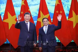 Entrevue entre le PM Pham Minh Chinh et le dirigeant chinois Xi Jinping
