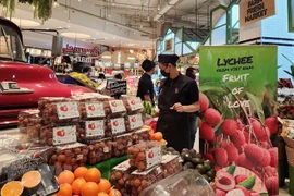 Les litchis de Bac Giang en vente dans sept centres commerciaux en Thaïlande