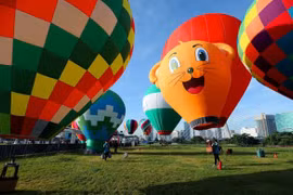 À Hô Chi Minh-Ville, les montgolfières s’envolent pour célébrer la Fête nationale