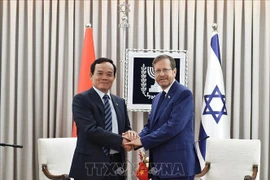 Le vice-PM Tran Luu Quang rencontre le président israélien Isaac Herzog