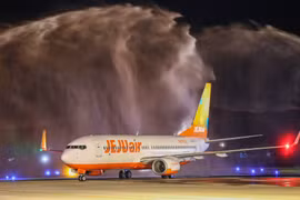 Jeju Air effectue un premier vol à Lam Dong