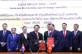 Ho Chi Minh-Ville et la province lao de Houaphan renforceront leur coopération dans des domaines