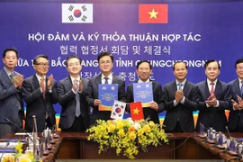 Bac Giang et Chungcheongnam (République de Corée) signent un accord de coopération